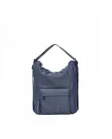 Mandarina Duck Borsa Zaino Multifunzionale in Tessuto Mitrix MD 20 Blu