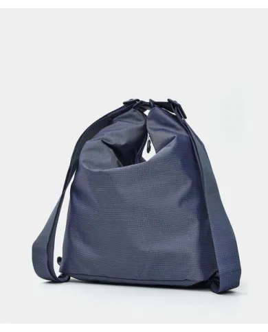 Mandarina Duck Borsa Zaino Multifunzionale in Tessuto Mitrix MD 20 Blu