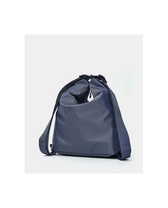 Mandarina Duck Borsa Zaino Multifunzionale in Tessuto Mitrix MD 20 Blu