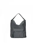 Mandarina Duck Borsa Zaino Multifunzionale in Tessuto Mitrix MD 20 Antracite