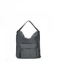 Mandarina Duck Borsa Zaino Multifunzionale in Tessuto Mitrix MD 20 Antracite
