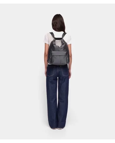Mandarina Duck Borsa Zaino Multifunzionale in Tessuto Mitrix MD 20 Antracite