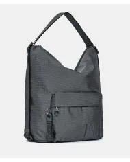 Mandarina Duck Borsa Zaino Multifunzionale in Tessuto Mitrix MD 20 Antracite