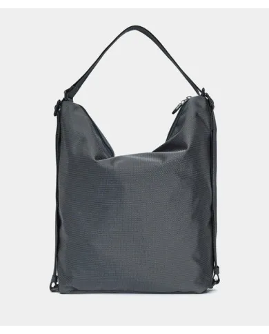 Mandarina Duck Borsa Zaino Multifunzionale in Tessuto Mitrix MD 20 Antracite