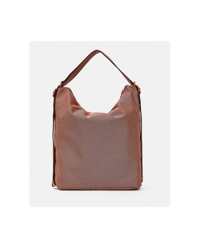 Mandarina Duck Borsa Zaino Multifunzionale in Tessuto Mitrix MD 20 Ruggine