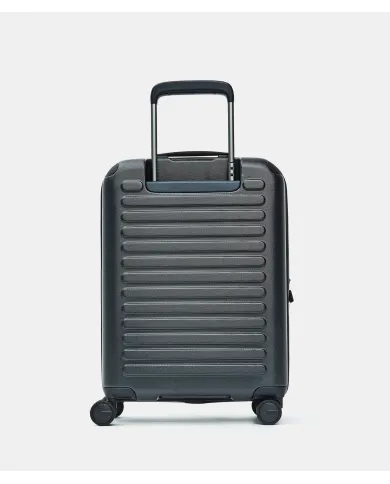 Mandarina Duck Smart Duck Trolley Cabina Rigido – Valigia Bagaglio a Mano 4 Ruote Antracite
