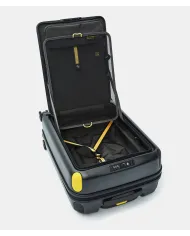 Mandarina Duck Smart Duck Trolley Cabina Rigido – Valigia Bagaglio a Mano 4 Ruote Antracite