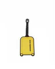 Mandarina Duck Porta indirizzo - adress tag Logoduck + Giallo