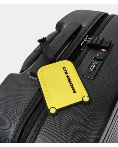 Mandarina Duck Porta indirizzo - adress tag Logoduck + Giallo