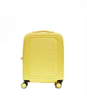 Mandarina Duck Logoduck+ Trolley Cabina Rigido Espandibile - Bagaglio a Mano 4 Ruote Giallo