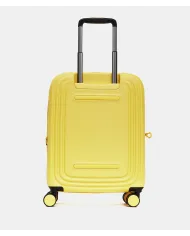 Mandarina Duck Logoduck+ Trolley Cabina Rigido Espandibile - Bagaglio a Mano 4 Ruote Giallo