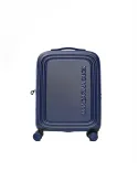 Mandarina Duck Logoduck+ Trolley Cabina Rigido Espandibile - Bagaglio a Mano 4 Ruote Blu