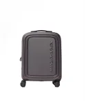 Mandarina Duck Logoduck+ Trolley Cabina Rigido Espandibile - Bagaglio a Mano 4 Ruote Marrone