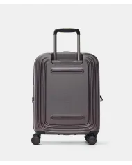 Mandarina Duck Logoduck+ Trolley Cabina Rigido Espandibile - Bagaglio a Mano 4 Ruote Marrone
