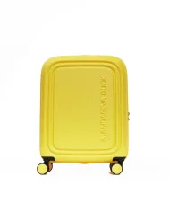 Mandarina Duck Logoduck+ Trolley Cabina Rigido - Bagaglio a Mano 4 Ruote Giallo