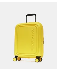 Mandarina Duck Logoduck+ Trolley Cabina Rigido - Bagaglio a Mano 4 Ruote Giallo