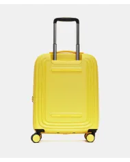 Mandarina Duck Logoduck+ Trolley Cabina Rigido - Bagaglio a Mano 4 Ruote Giallo