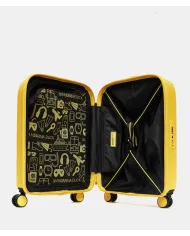 Mandarina Duck Logoduck+ Trolley Cabina Rigido - Bagaglio a Mano 4 Ruote Giallo