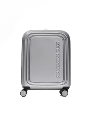 Mandarina Duck Logoduck+ Trolley Cabina Rigido - Bagaglio a Mano 4 Ruote Silver