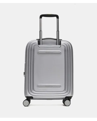 Mandarina Duck Logoduck+ Trolley Cabina Rigido - Bagaglio a Mano 4 Ruote Silver