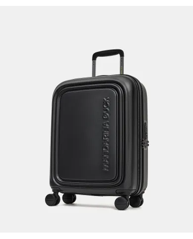Mandarina Duck Logoduck+ Trolley Cabina Rigido - Bagaglio a Mano 4 Ruote Nero