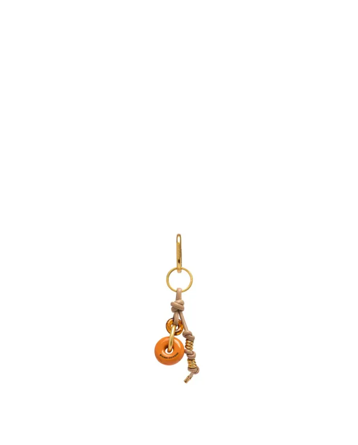 Gianni Chiarini Portachiavi Charm Donut Arancio
