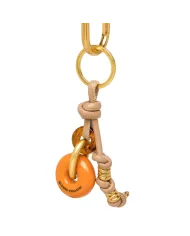 Gianni Chiarini Portachiavi Charm Donut Arancio