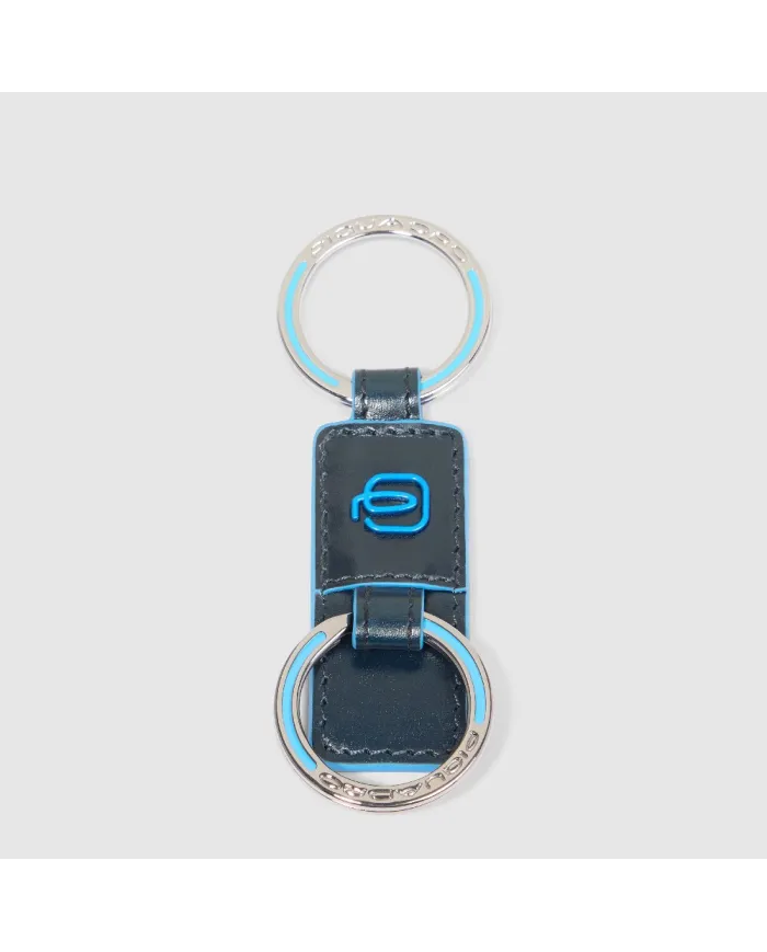 Piquadro Porta chiavi Blue Square
