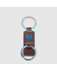 Piquadro Porta chiavi Blue Square Mogano