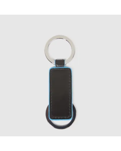 Piquadro Porta chiavi Blue Square Nero
