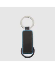 Piquadro Porta chiavi Blue Square Nero