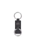 Piquadro Porta chiavi Black square. Nero