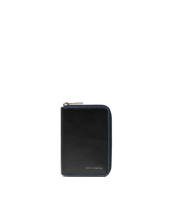 Piquadro Portafoglio piccolo Blue square Nero