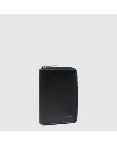 Piquadro Portafoglio piccolo Blue square Nero