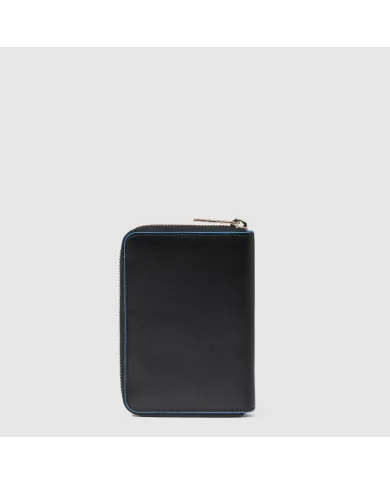 Piquadro Portafoglio piccolo Blue square Nero