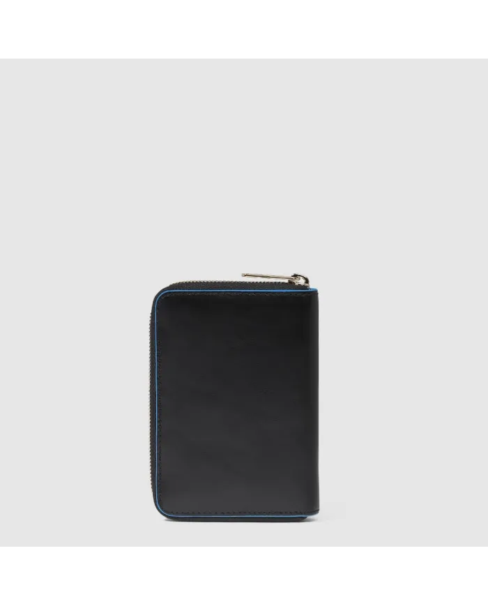 Piquadro Portafoglio piccolo Blue square Nero