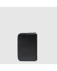 Piquadro Portafoglio piccolo Blue square Nero