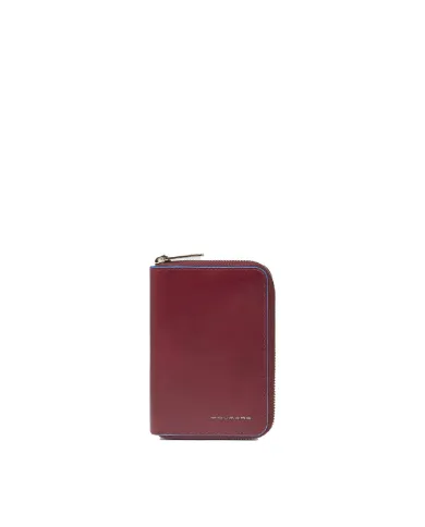 Piquadro Portafoglio piccolo Blue square Rosso