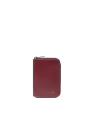 Piquadro Portafoglio piccolo Blue square Rosso