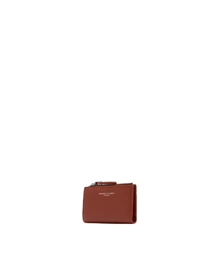 Gianni Chiarini Portafoglio piccolo donna in pelle Mattone