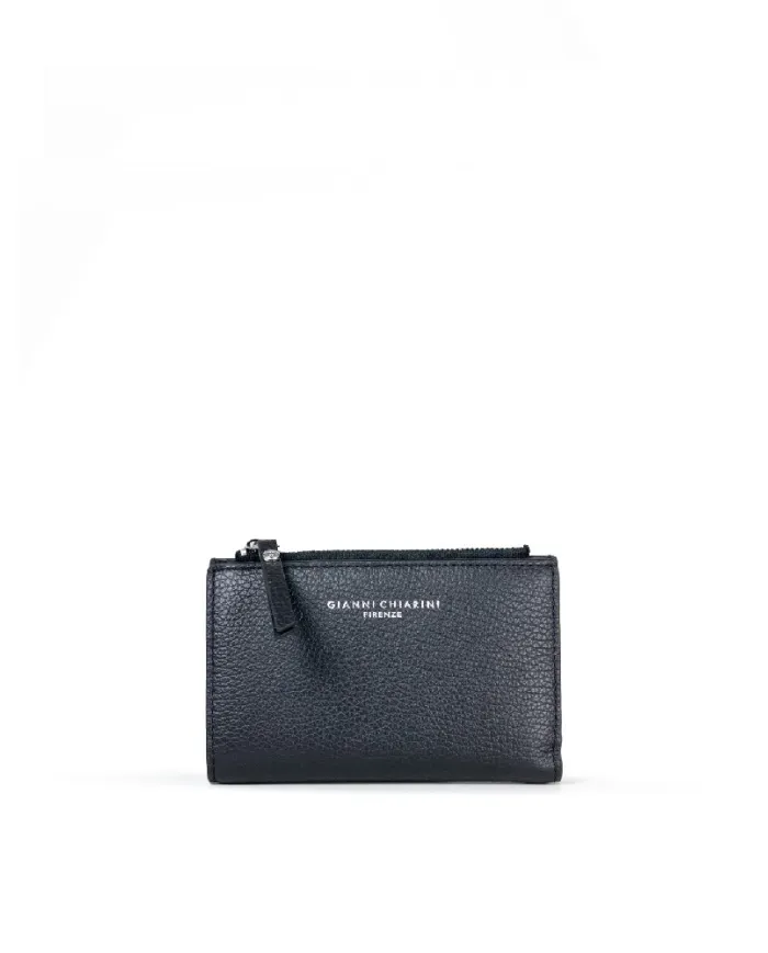 Gianni Chiarini Portafoglio piccolo donna in pelle Nero