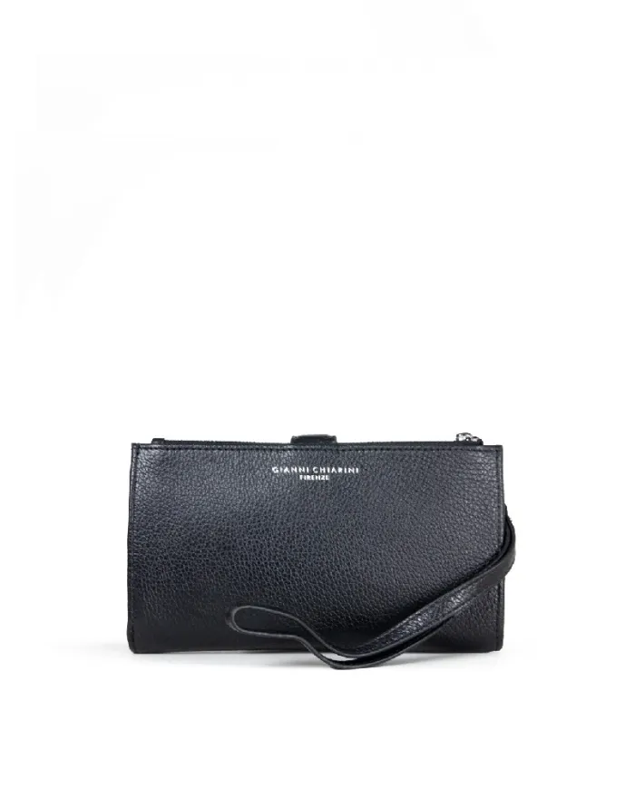 Gianni Chiarini portafoglio con tracolla Wallets dollaro Nero