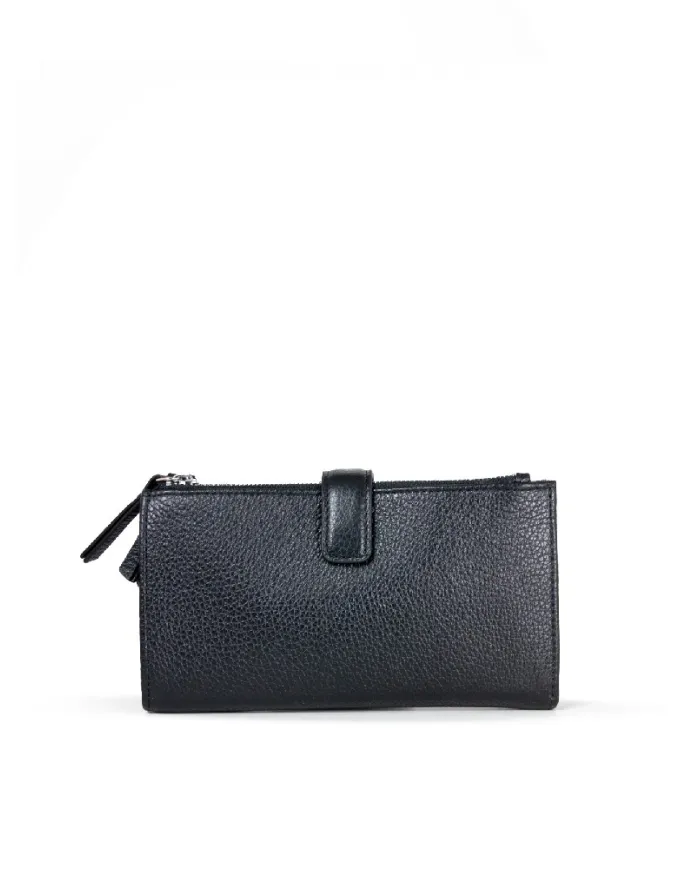 Gianni Chiarini portafoglio con tracolla Wallets dollaro Nero
