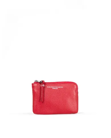 Gianni Chiarini Portachiavi in pelle Rosso