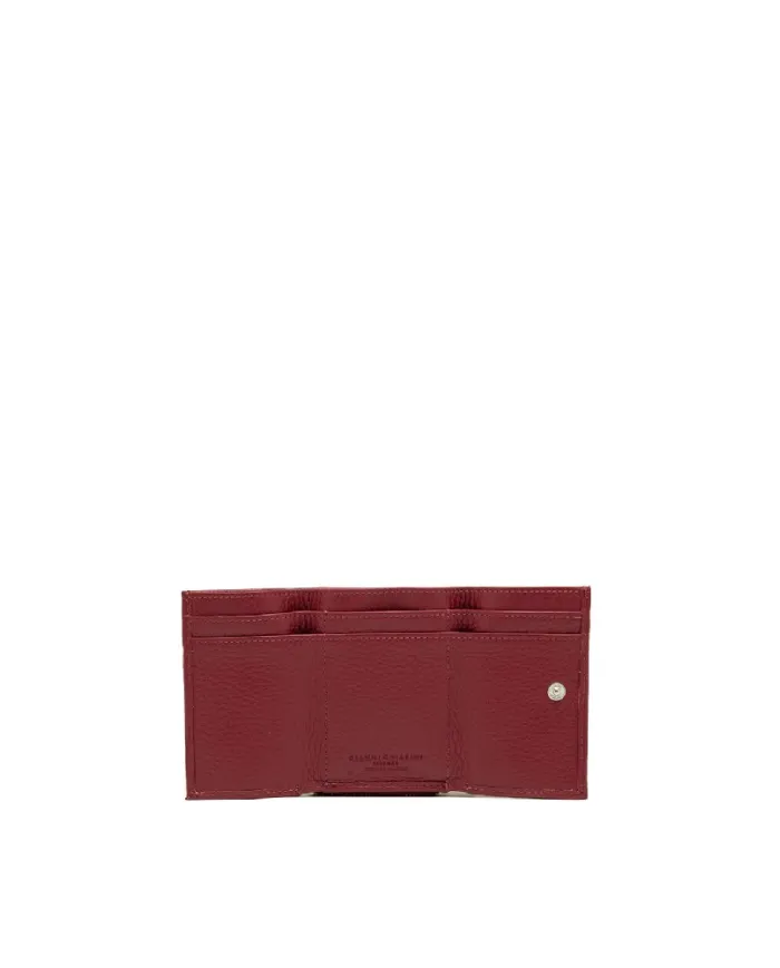 Gianni Chiarini Portafoglio piccolo donna in pelle Mattone