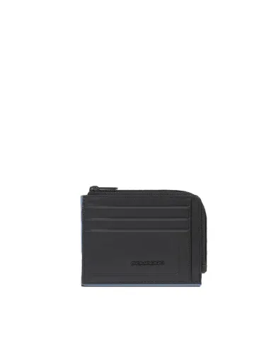 Piquadro Porta carte di credito piccolo Atlas Nero