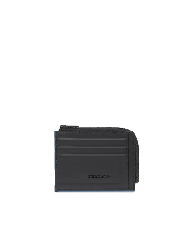 Piquadro Porta carte di credito piccolo Atlas Nero