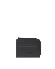Piquadro Porta carte di credito piccolo Atlas Nero
