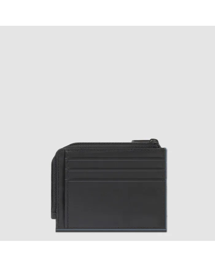 Piquadro Porta carte di credito piccolo Atlas Nero