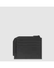 Piquadro Porta carte di credito piccolo Atlas Nero